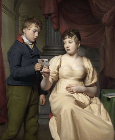 De liefdesbrief door Willem Bartel van der Kooi  